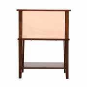 Newton - Nightstand - Cappuccino - R&R Furniture Gallery (Fountain Valley, CA)