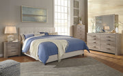 Culverbach - Two Drawer Night Stand - Gray - R&R Furniture Gallery (Fountain Valley, CA)