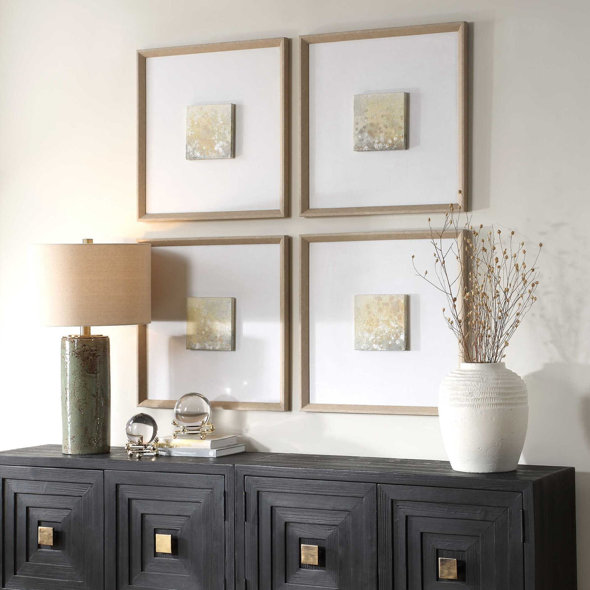 Now & Then - Abstract Art (Set of 4)