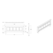 Skye - Bed Elegant Design - R&R Furniture Gallery (Fountain Valley, CA)