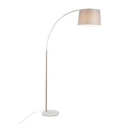 Lumi Source March contemporary design floor lamp with sleek metal stand and modern shade, ideal for stylish living room lighting.