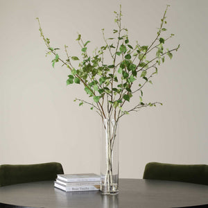 Nigra - Birch Vase Centerpiece - Green