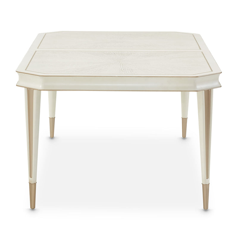 La Rachelle - Rectangular Dining Table - Champagne - R&R Furniture Gallery (Fountain Valley, CA)