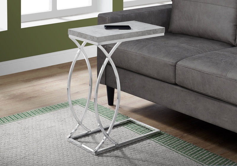 Accent Table, C - Shaped, Contemporary & Modern Design - R&R Furniture Gallery (Fountain Valley, CA)