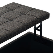 Harrison - Upholstered Coffee Table Storage Ottoman - R&R Furniture Gallery (Fountain Valley, CA)