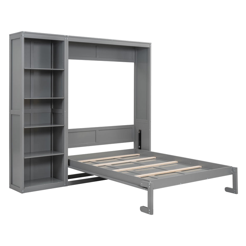 Murphy Wall Bed With Shelves - R&R Furniture Gallery (Fountain Valley, CA)