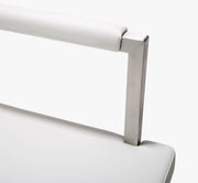 Director - Stainless Steel Counter Stool - R&R Furniture Gallery (Fountain Valley, CA)