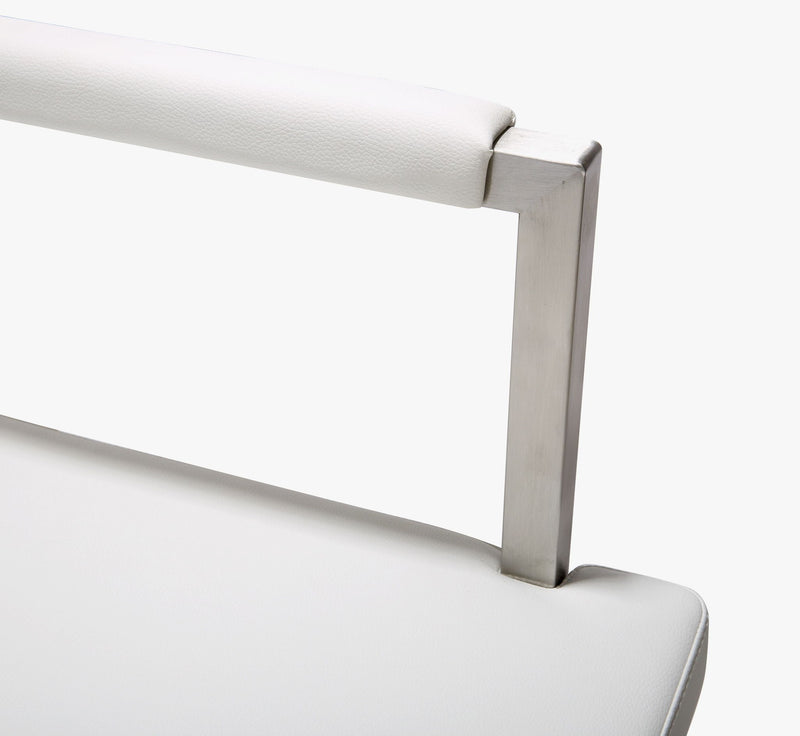 Director - Stainless Steel Counter Stool - R&R Furniture Gallery (Fountain Valley, CA)