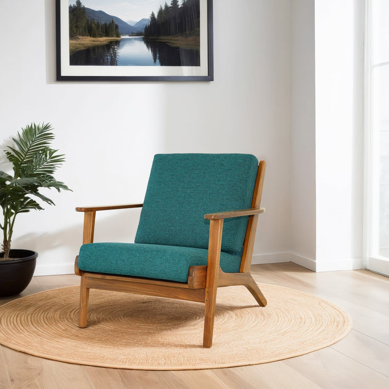 Connor - Modern Genuine Lounge Chair - R&R Furniture Gallery (Fountain Valley, CA)