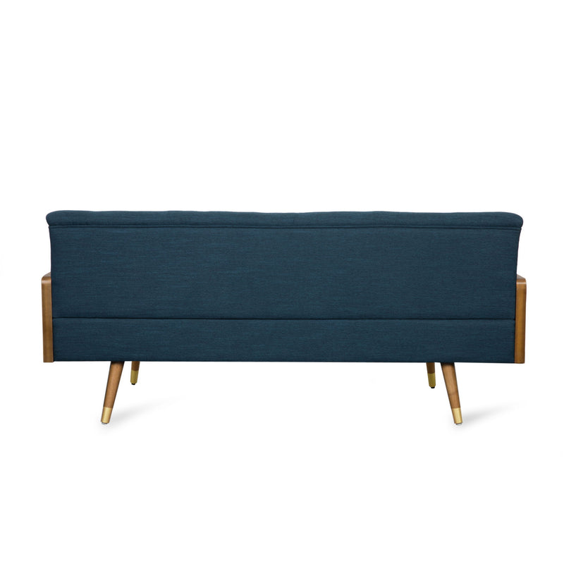 Aidan - Mid Century Modern Tufted Fabric Sofa - R&R Furniture Gallery (Fountain Valley, CA)