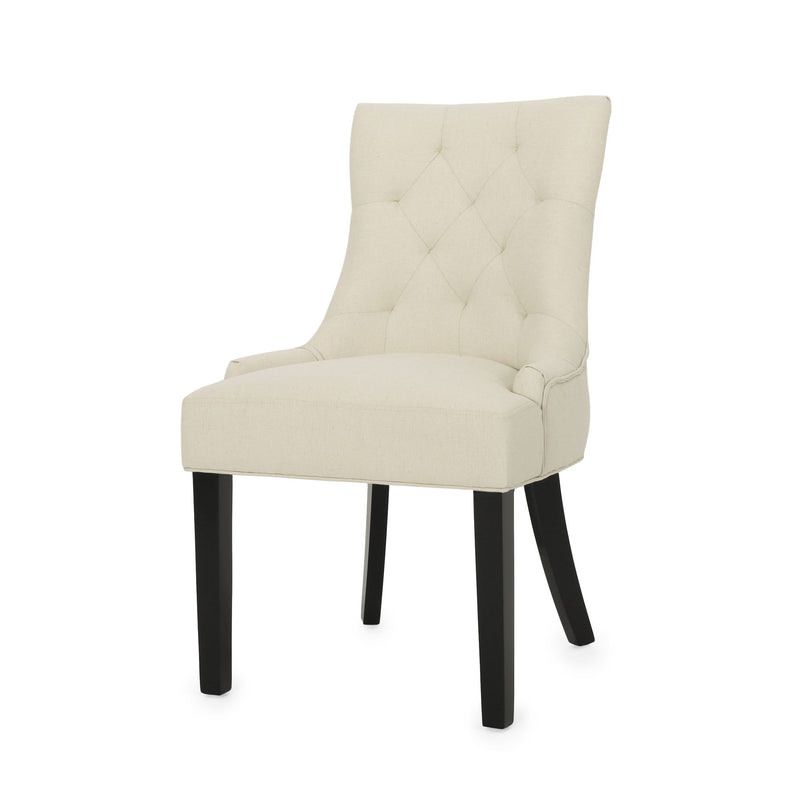 Cheney - Contemporary Dining Chair Tufted Upholstery (Set of 2) - R&R Furniture Gallery (Fountain Valley, CA)