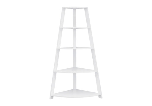 Bookshelf, Bookcase, Etagere, Corner, 4 Tier, Office, Contemporary & Modern - R&R Furniture Gallery (Fountain Valley, CA)