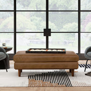 Morrison - Handcrafted Ottoman - R&R Furniture Gallery (Fountain Valley, CA)