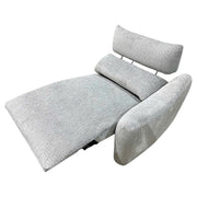 Fullar - RAF Modular Power Motion Recliner - Light Gary Chenille - R&R Furniture Gallery (Fountain Valley, CA)