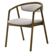 Delina - Side Chair - Walnut - R&R Furniture Gallery (Fountain Valley, CA)