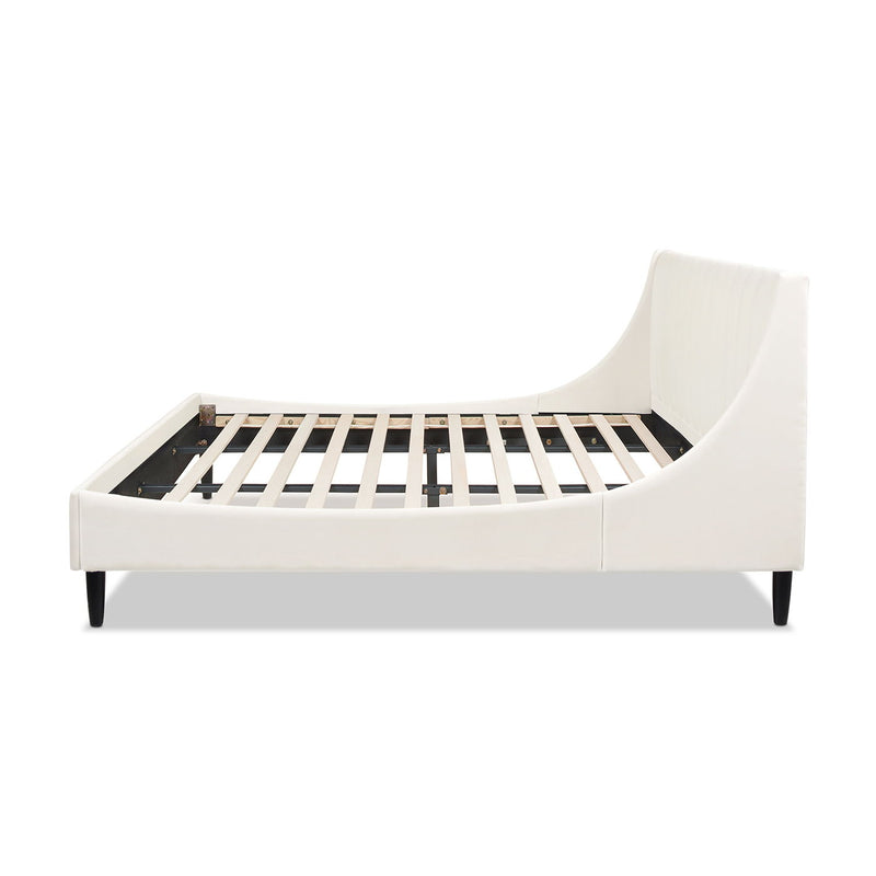 Aspen - Vertical Tufted Modern Headboard Platform Bed Set - R&R Furniture Gallery (Fountain Valley, CA)