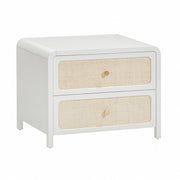 Patty - Rattan 2-Drawer Nightstand - R&R Furniture Gallery (Fountain Valley, CA)