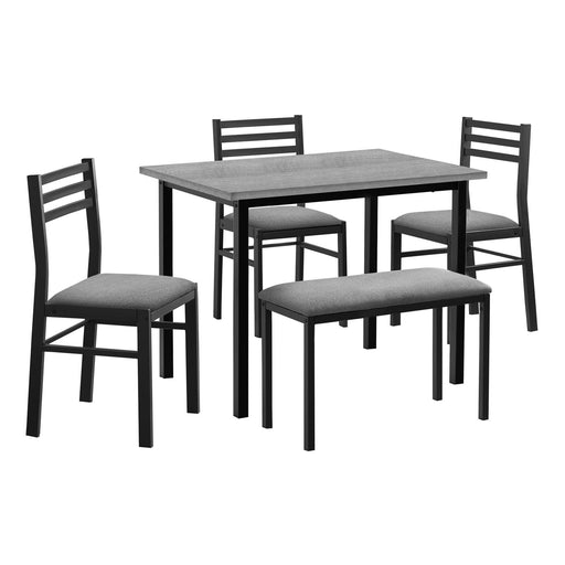 Dining Set, 5 Pieces Set, Rectangular, Small, Contemporary & Modern - R&R Furniture Gallery (Fountain Valley, CA)