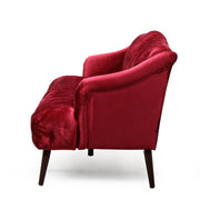 Comfy 3 Seat Sofa With Wooden Legs, For Living Room And Study - R&R Furniture Gallery (Fountain Valley, CA)