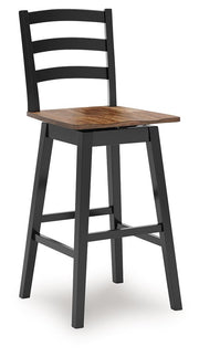 Wildenauer - Swivel Stool (Set of 2) - R&R Furniture Gallery (Fountain Valley, CA)