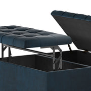 Harrison - Large Coffee Table Storage Ottoman - R&R Furniture Gallery (Fountain Valley, CA)