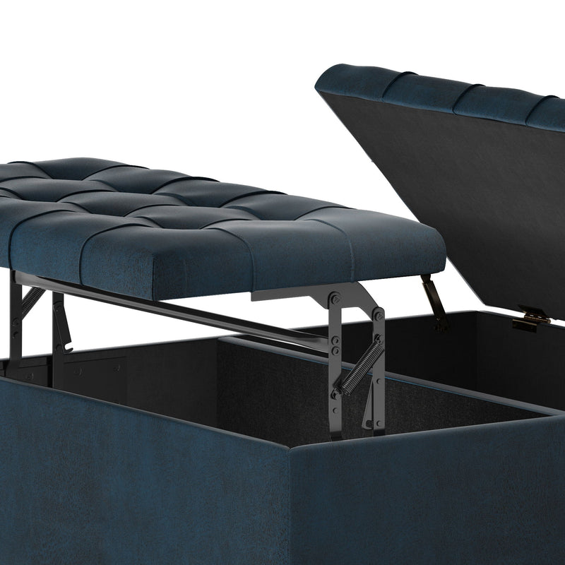 Harrison - Large Coffee Table Storage Ottoman - R&R Furniture Gallery (Fountain Valley, CA)
