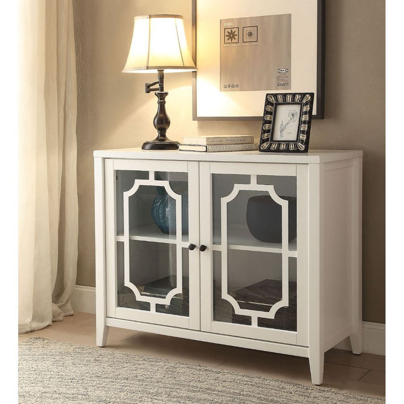 Ceara - Console Cabinet - White - R&R Furniture Gallery (Fountain Valley, CA)