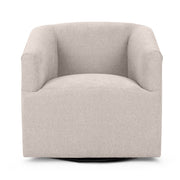 Classic Home Vernon swivel chair with a rounded back and cushioned seat, stylishly designed for modern living spaces.