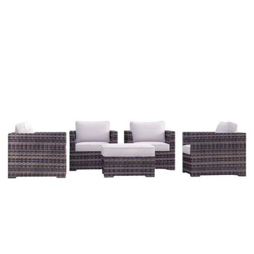 Outdoor Patio Chair Set For Patio With Foam Cushions - R&R Furniture Gallery (Fountain Valley, CA)