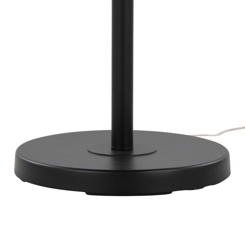Lumi Source Casper contemporary floor lamp with a sleek modern design and a tall, slim metal stand in a well-lit room.