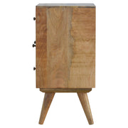 4 Drawer Multi Nightstand - Oak - R&R Furniture Gallery (Fountain Valley, CA)