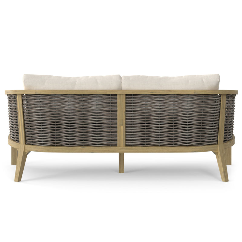 Parkside - Outdoor Sofa - Natural - R&R Furniture Gallery (Fountain Valley, CA)