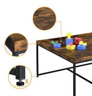 Vinny - Wood Grain Coffee Table Set With Raised Edges - R&R Furniture Gallery (Fountain Valley, CA)