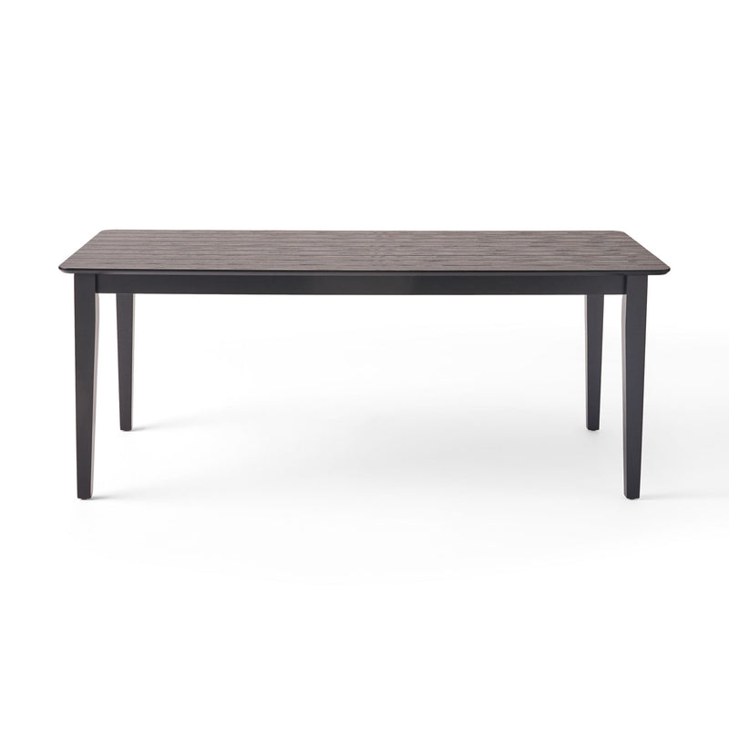 Farmhouse Charm Dining Table With Square Leg - R&R Furniture Gallery (Fountain Valley, CA)