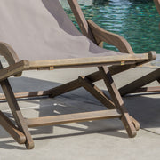 Arcadia - Outdoor Sling Chair With Pillow - R&R Furniture Gallery (Fountain Valley, CA)