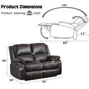 Zuriel - Motion Loveseat - R&R Furniture Gallery (Fountain Valley, CA)