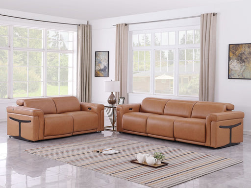 1126 - 5-Piece Modular Power Reclining Sofa And Loveseat Set In With 4 Power Recliners & Power Headrests - R&R Furniture Gallery (Fountain Valley, CA)