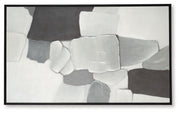 Adilson - Wall Art - White / Gray / Black - R&R Furniture Gallery (Fountain Valley, CA)