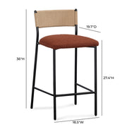 Celine - Boucle Stool - R&R Furniture Gallery (Fountain Valley, CA)