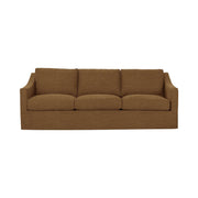Classic Home Kipton upholstered stationary sofa with plush cushions and modern design, shown in a cozy living room setting.