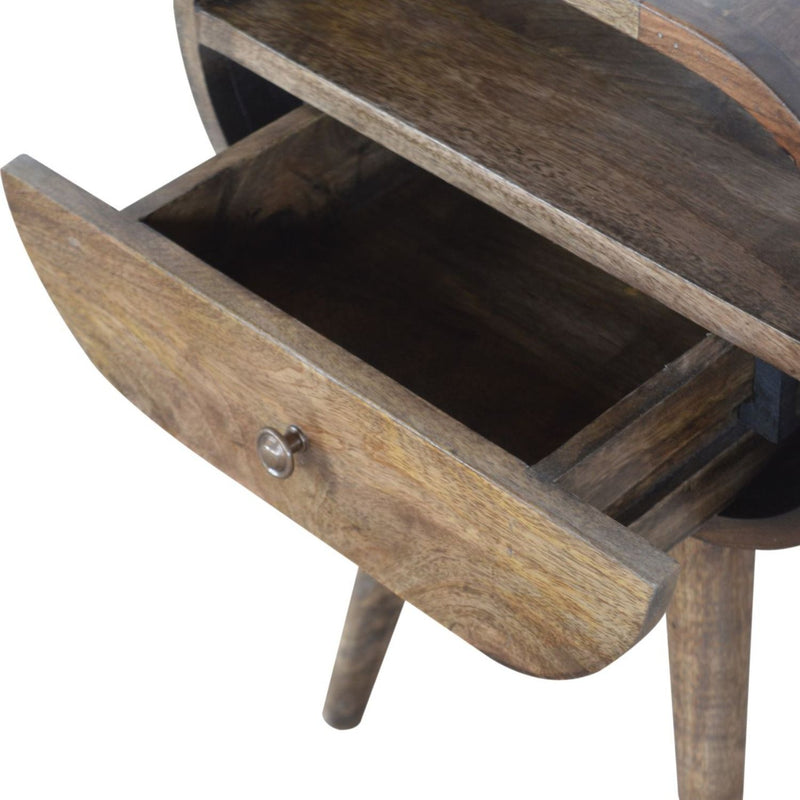 Circular Open Bedside Nightstand - R&R Furniture Gallery (Fountain Valley, CA)