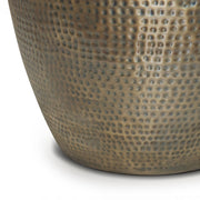 Preston - Handcrafted Metal Side Table - R&R Furniture Gallery (Fountain Valley, CA)