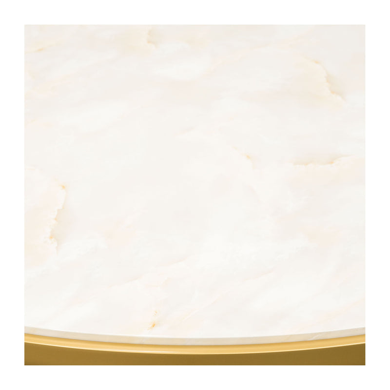 Scotts Square - Round Dining Table - Light Champagne - R&R Furniture Gallery (Fountain Valley, CA)