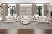 Yvette - Sofa - Porcini / Medium Champagne - R&R Furniture Gallery (Fountain Valley, CA)
