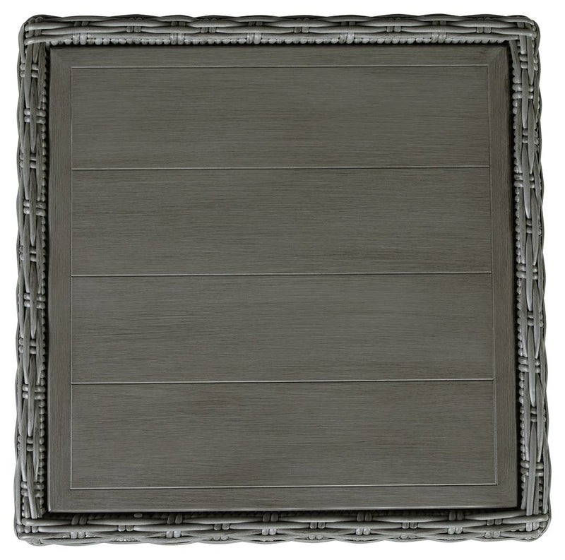 Elite Park - Square End Table - Gray - R&R Furniture Gallery (Fountain Valley, CA)