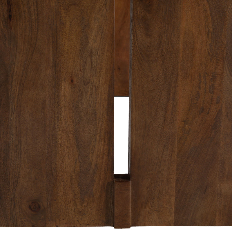 Rory - Dining Table - Medium Brown