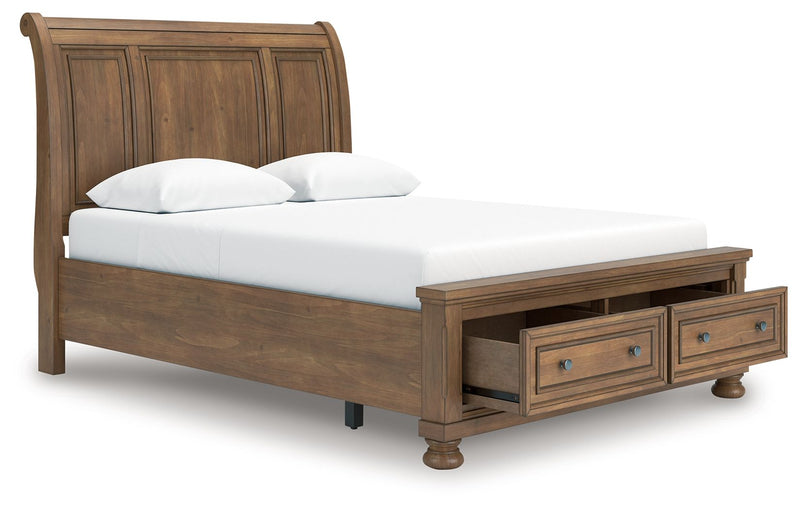 Feddinger - Storage Sleigh Bed - R&R Furniture Gallery (Fountain Valley, CA)