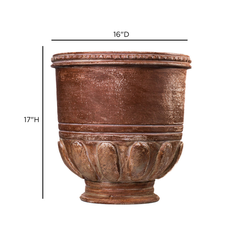 Visha - Grecian Vase - Terracotta - R&R Furniture Gallery (Fountain Valley, CA)