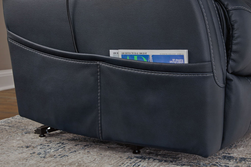 Strawbill - Power Lift Recliner - R&R Furniture Gallery (Fountain Valley, CA)