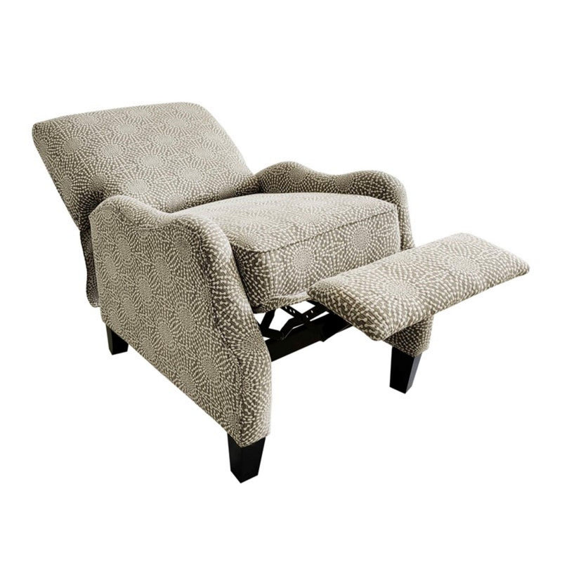 Hoffman - Push Back Recliner - Beige Multi - R&R Furniture Gallery (Fountain Valley, CA)